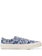 Ymc Tiger Print Sneakers - Blue