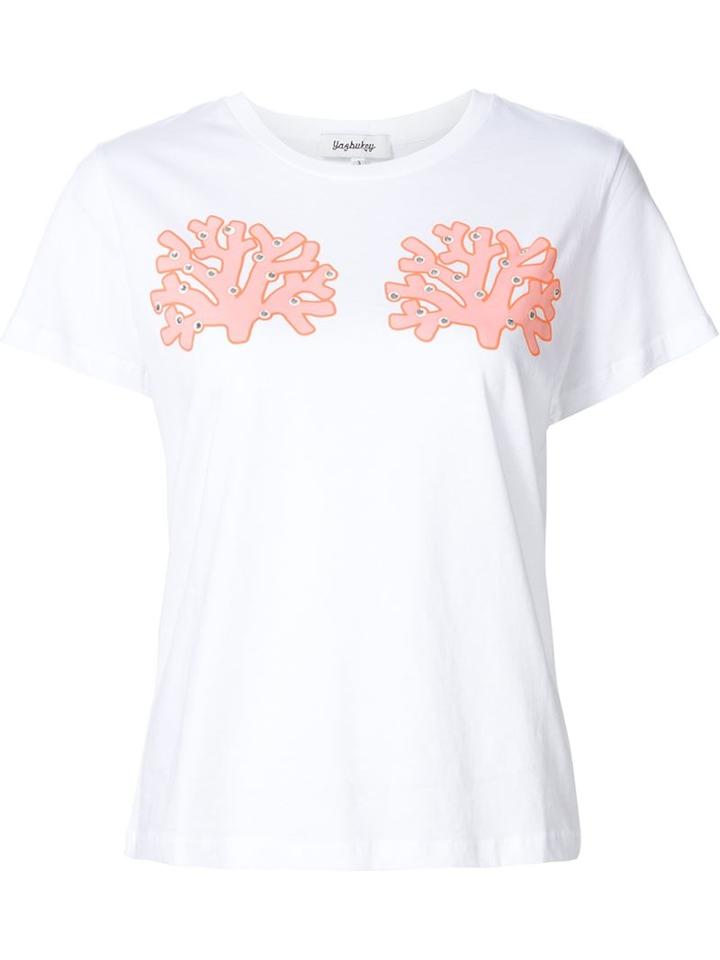 Yazbukey 'coral' T-shirt