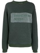 Enfants Riches Déprimés Embroidered Logo Relaxed-fit Sweatshirt -