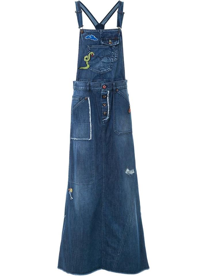 Diesel 'de-holly' Dungaree Dress
