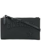 Givenchy Small Logo Appliqué Crossbody Bag - Black