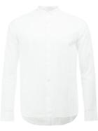 08sircus Spread Collar Shirt, Size: 5, White, Cotton