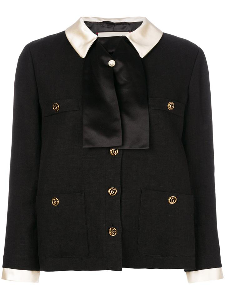 Gucci Boxy-fit Jacket - Black