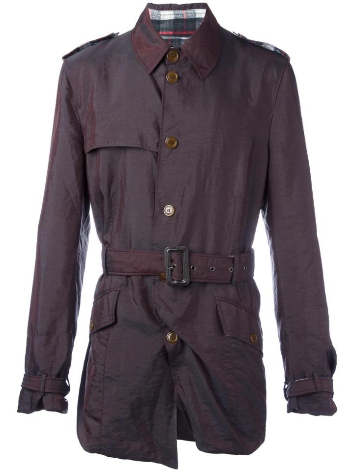 Vivienne Westwood Vintage Belted Trench Coat - Red