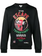 Kenzo Escape Round Neck Sweatshirt - Black