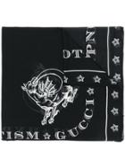 Gucci Star Print Scarf - Black