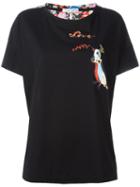 Tsumori Chisato Love Birds T-shirt, Women's, Size: 3, Black, Cotton