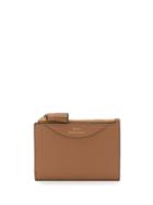 Anya Hindmarch Small Double Zip Wallet - Brown