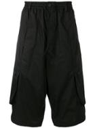 Y-3 Drawstring Knee-length Shorts - Black