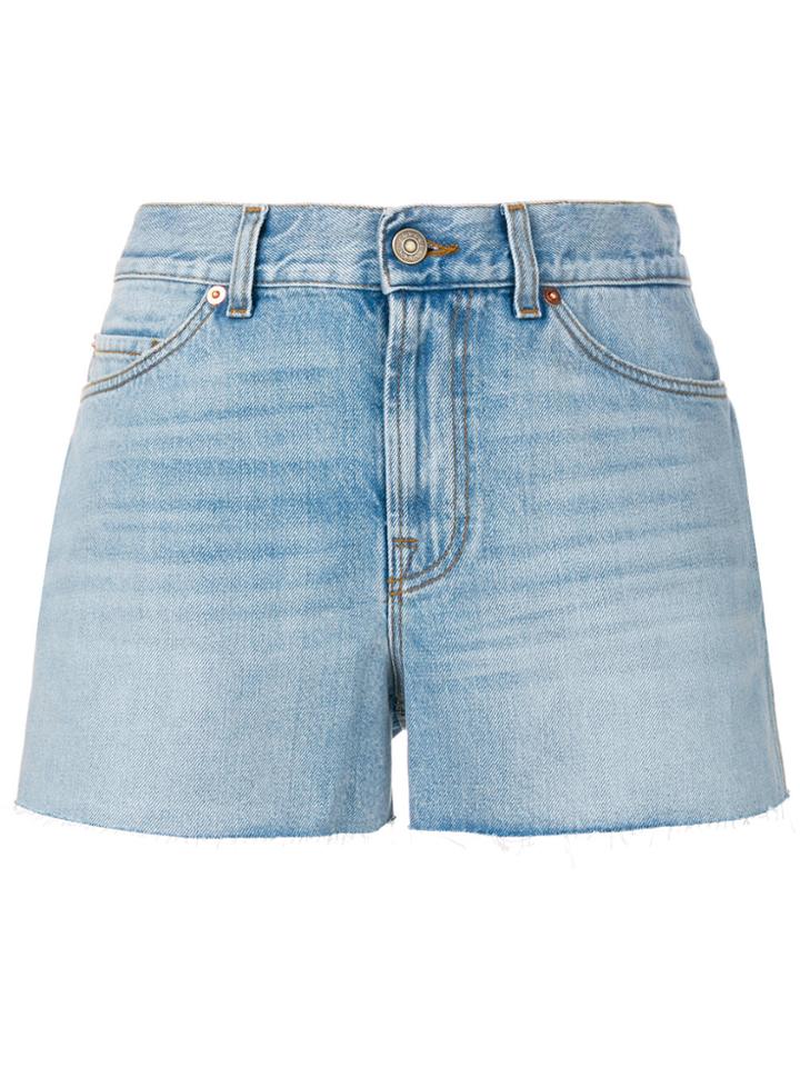 Gucci Cat Print Shorts - Blue