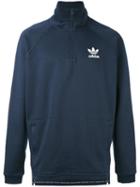 Adidas Originals - Nmd Half-zip Pullover Sweater - Men - Cotton/polyester/organic Cotton - M, Blue, Cotton/polyester/organic Cotton