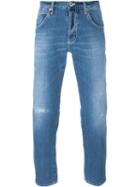 Dondup Barney Jeans, Men's, Size: 33, Blue, Cotton/polyester/spandex/elastane