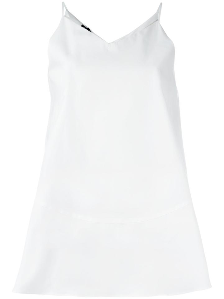 Jil Sander Navy Cami Top - White