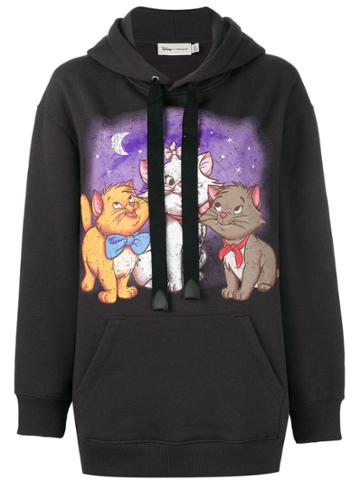 Coach Aristocats Oversized Hoodie - Black