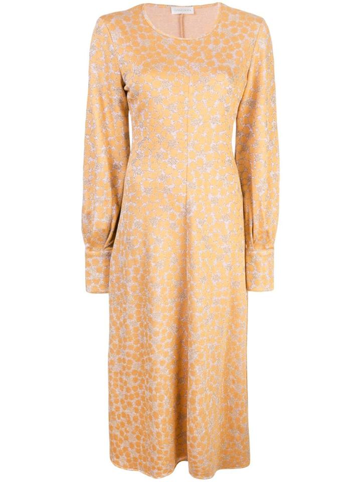 Stine Goya Ester Midi Dress - Yellow