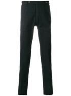 Pt01 Straight-leg Knitted Trousers - Blue