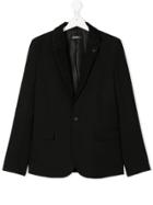 Diesel Kids Classic Button Blazer - Black