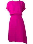 Nº21 Asymmetric Hem Dress - Pink