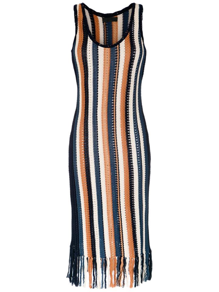 Nk Knit Midi Dress - Black