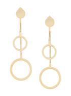 Isabel Marant Asymmetric Circle Drop Earrings - Metallic