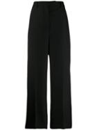 Prada High Waisted Tailored Trousers - Black