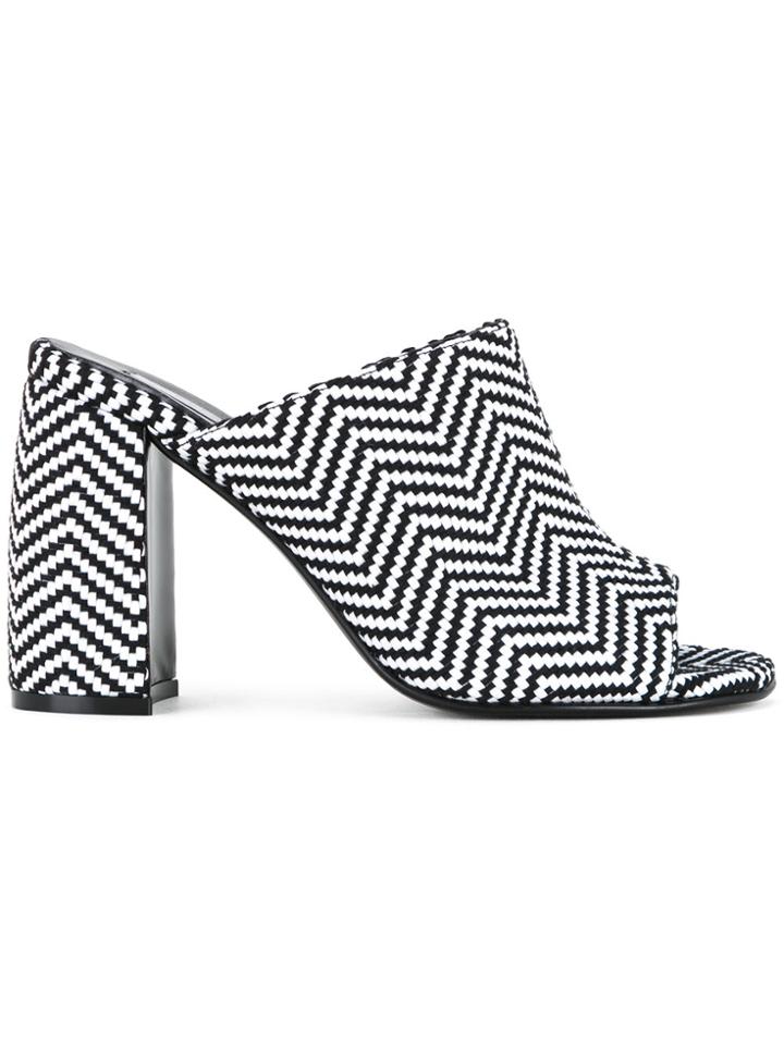 Stella Mccartney Block Heel Mules - Black