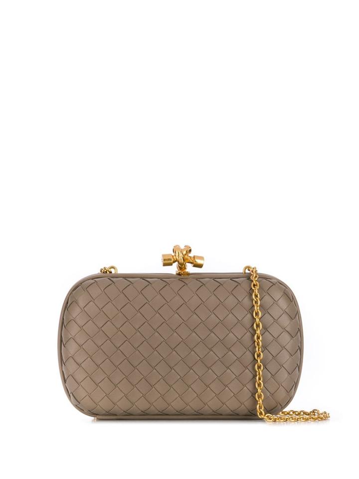 Bottega Veneta Woven Clutch Bag - Neutrals