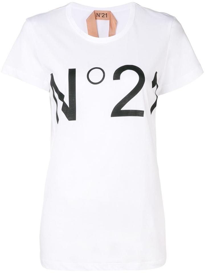 Nº21 Logo T-shirt - White