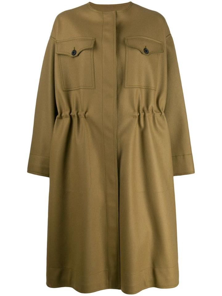 Rochas Ropp Coat - Green