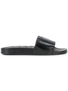 Jimmy Choo Rey Slide Sandals - Black