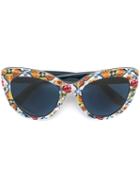Dolce & Gabbana Majolica Print Sunglasses