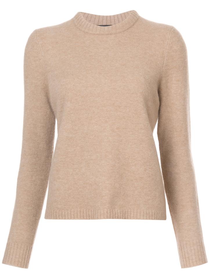Jenni Kayne Crew Neck Jumper - Nude & Neutrals