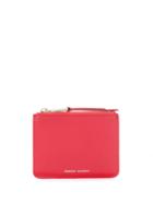 Rebecca Minkoff Logo Plaque Wallet - Red