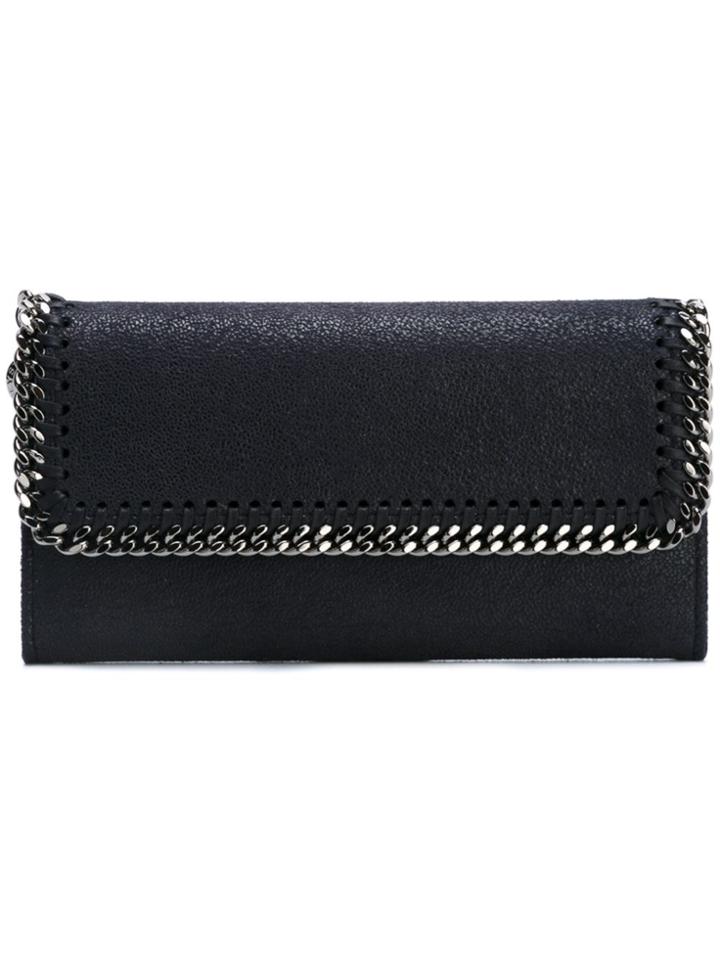 Stella Mccartney 'falabella' Flap Wallet - Blue