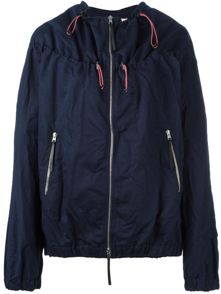 Marni Drawstring Bomber Jacket - Blue
