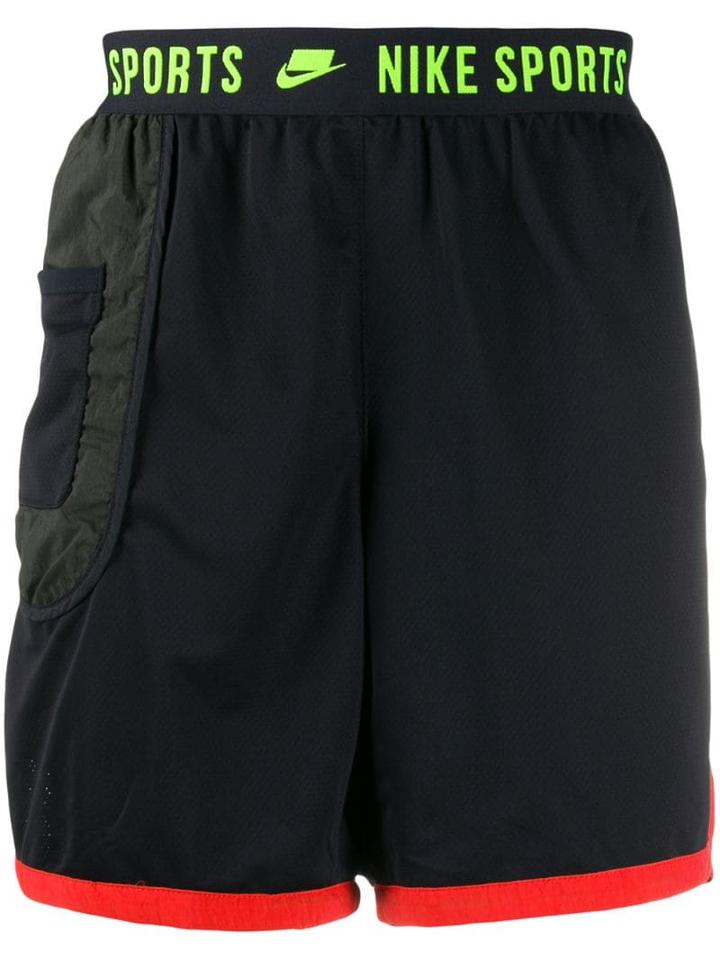 Nike Logo Waistband Shorts - Black