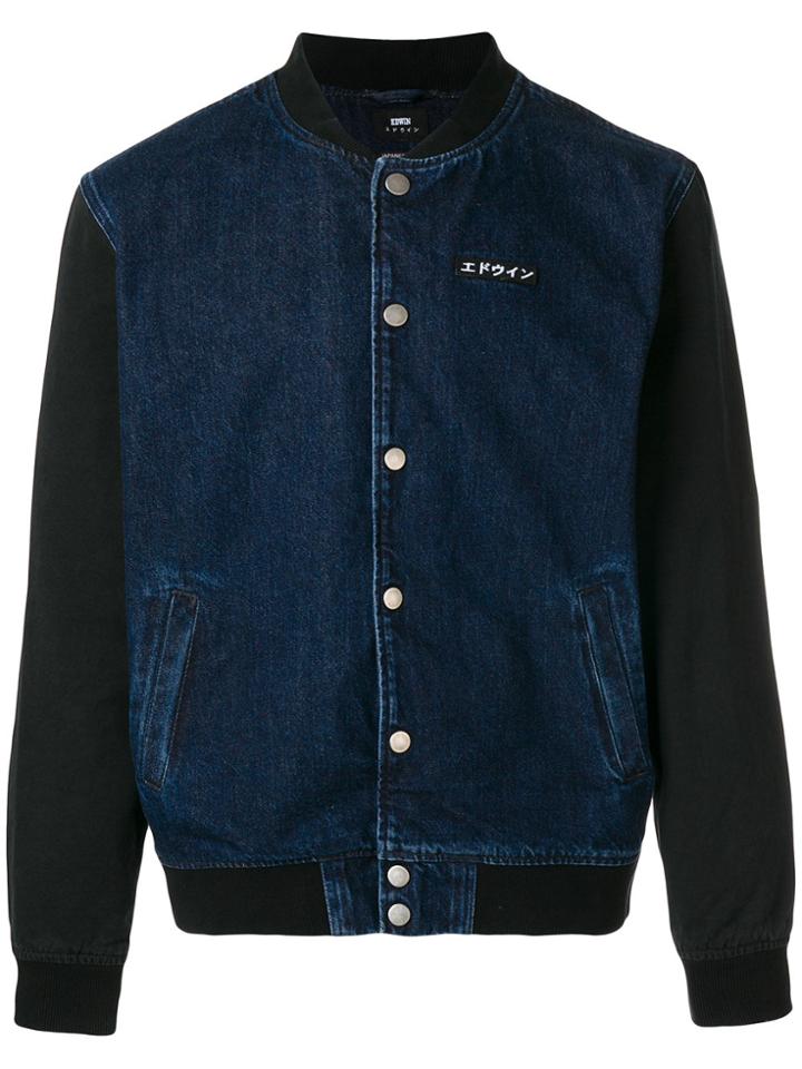 Edwin Buttoned Jacket - Blue