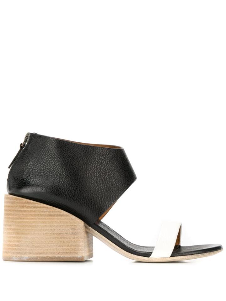 Marsèll Chunky Open Toe Sandals - Black