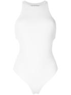 T By Alexander Wang Sleeveless Bodysuit - White