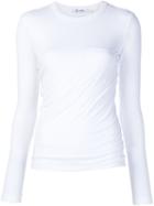 T By Alexander Wang Twisted Longsleeved Top