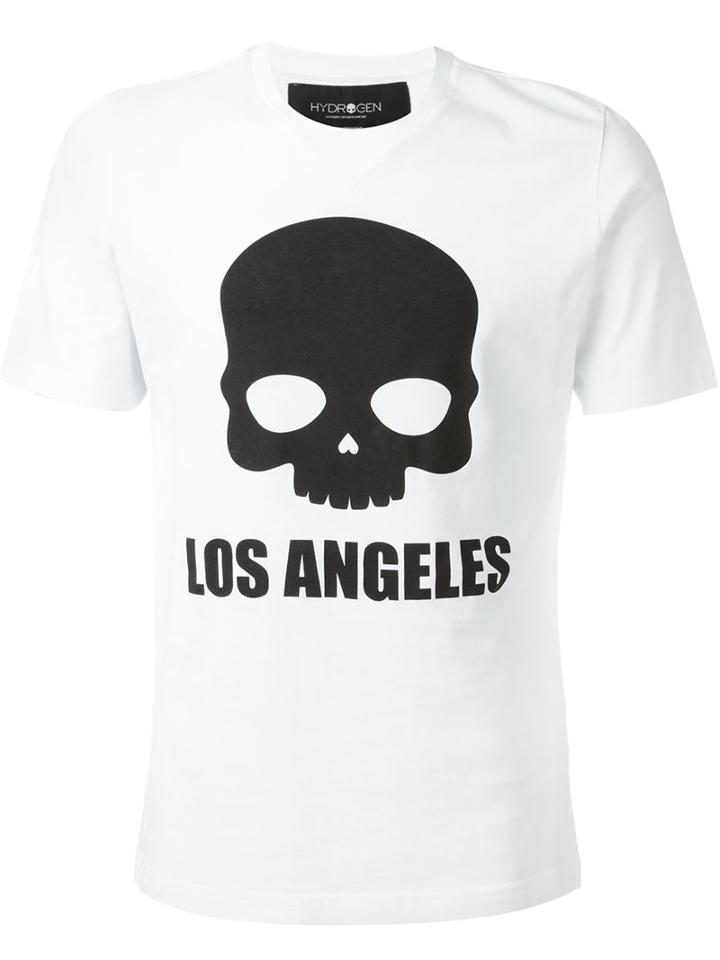Hydrogen 'los Angeles' Skull T-shirt