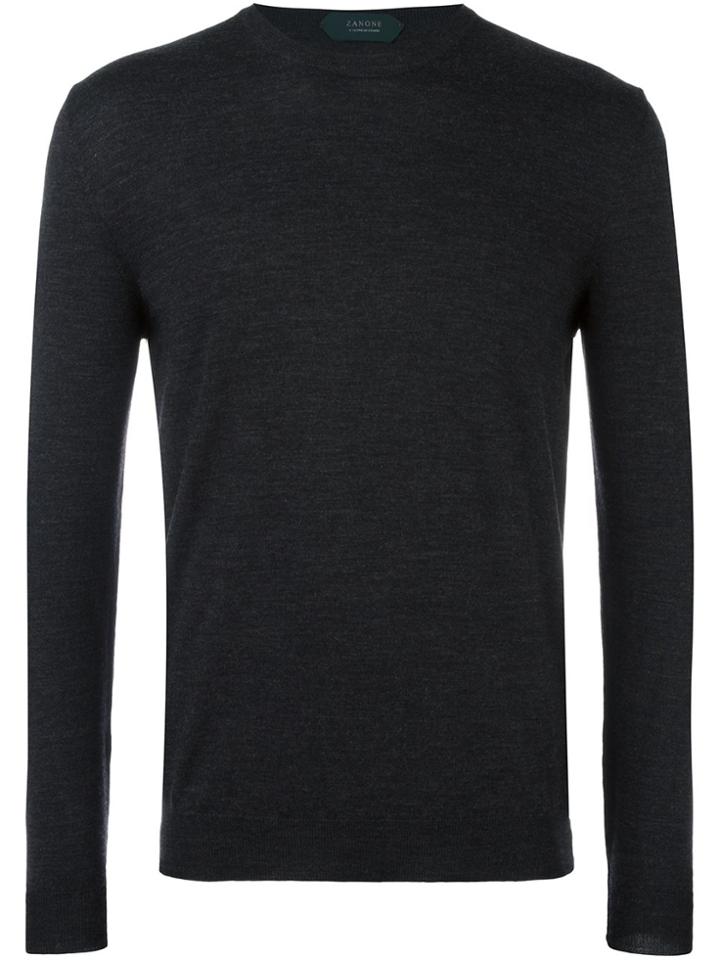 Alexander Mcqueen V-neck Jumper - Grey
