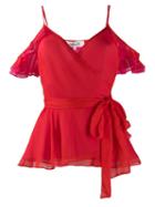 Diane Von Furstenberg Off-the-shoulder Blouse - Pink