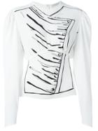 Jw Anderson Puff Sleeve Blouse - White
