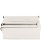Tom Ford Zip Front Clutch Bag - White