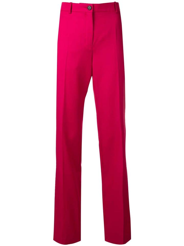 Nina Ricci High-rise Trousers - Pink