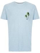 Osklen Palm Print T-shirt - Blue
