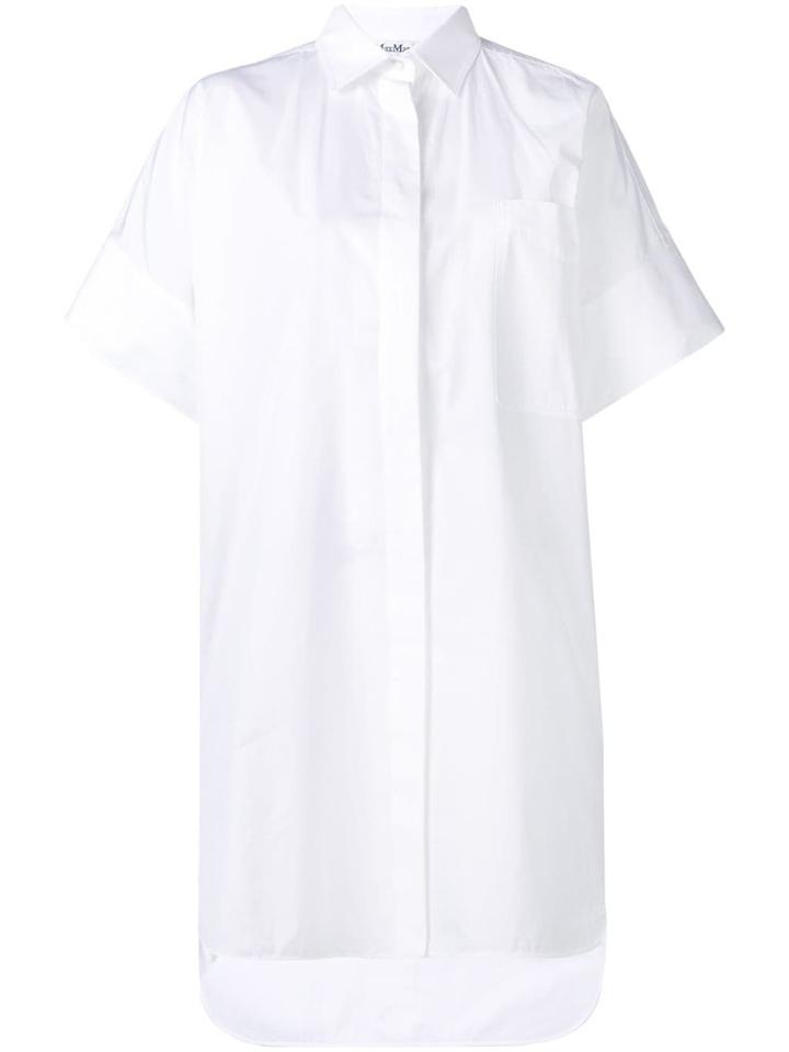 Max Mara Oversized Shirt-dress - White