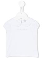 I Pinco Pallino - Peter Pan Collar Top - Kids - Cotton/spandex/elastane - 12 Mth, White