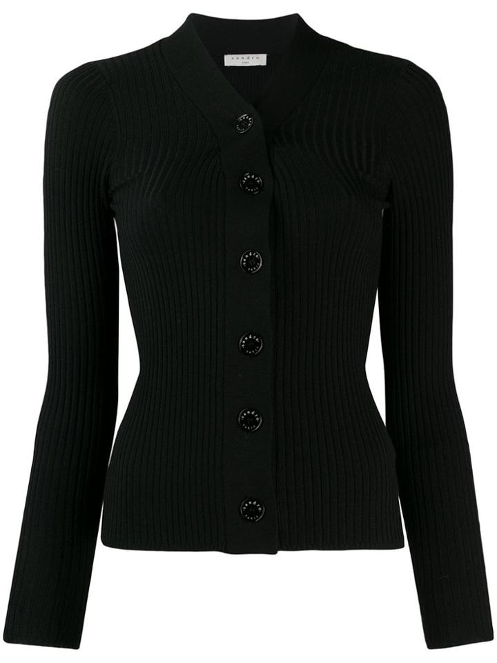 Sandro Paris Gabrielle Cardigan - Black